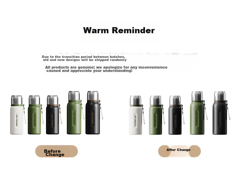 Joyoung Vacuum Insulated Travel Mug 316L Stainless Steel Ceramic Liner Pure Titanium Filter Large Capacity 1