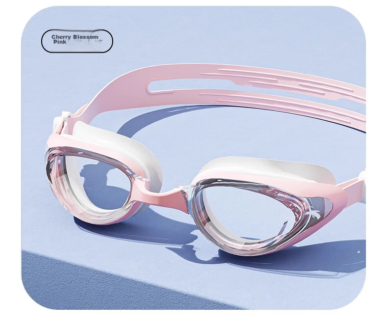 ANTA Swimming Goggles with Prescription Lenses, Waterproof Anti-Fog High-Definition Professional Swim Glasses And Cap Set for Men And Wome 16