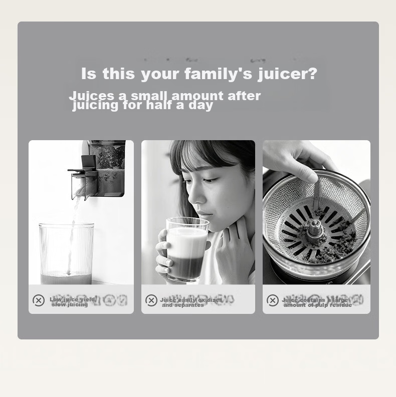 Joyoung Juicer Multifunctional Fully Automatic Cold Press Fruit and Vegetable Juicer Pulp Juice Separator 110mm Diameter Juicer LZ605 5