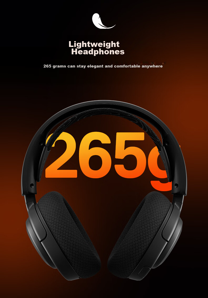 SteelSeries Hanbing Nova5P Bluetooth/2.4G Dual Wireless Over-Ear Headphones, Laptop And Desktop Noise-Cancelling Computer Gaming Headset, PS5 Enhanced High-Definitio 12