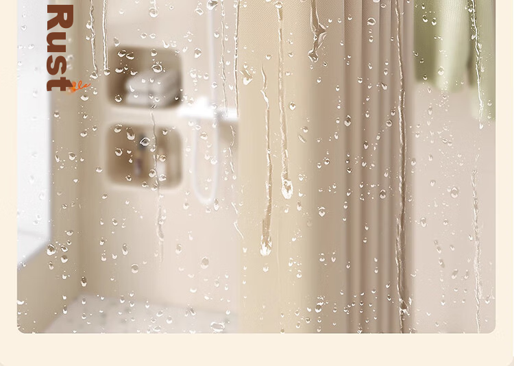 Futuristic Premium Waterproof and Mildew-Resistant Shower Curtain Bathroom Partition Door Curtain Sparkling Galaxy 150x200cm 9