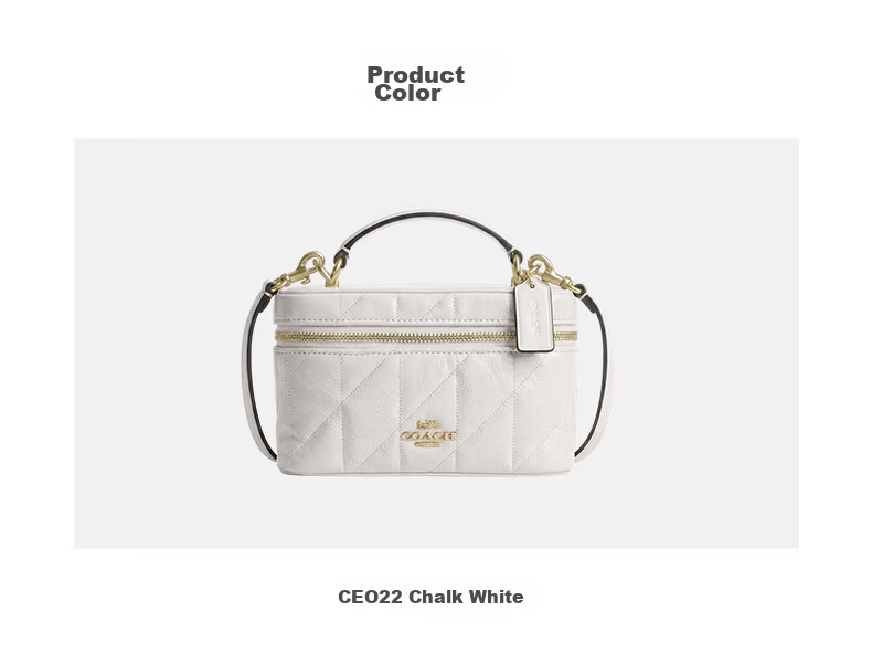 COACH RAINER18 Quilted CEO22 Women's Tote Shoulder Crossbody Box Bag Gift 4