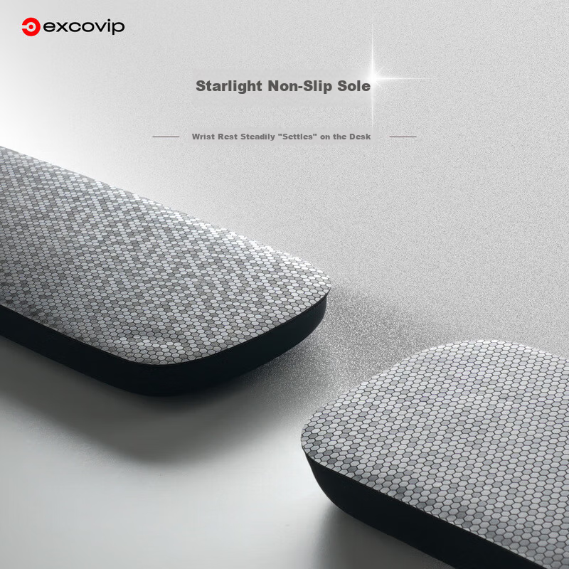 EXCO Ergonomic Silicone Wrist Rest Mouse Pad Palm Support Keyboard Wrist Pad Typing Support 0445 6