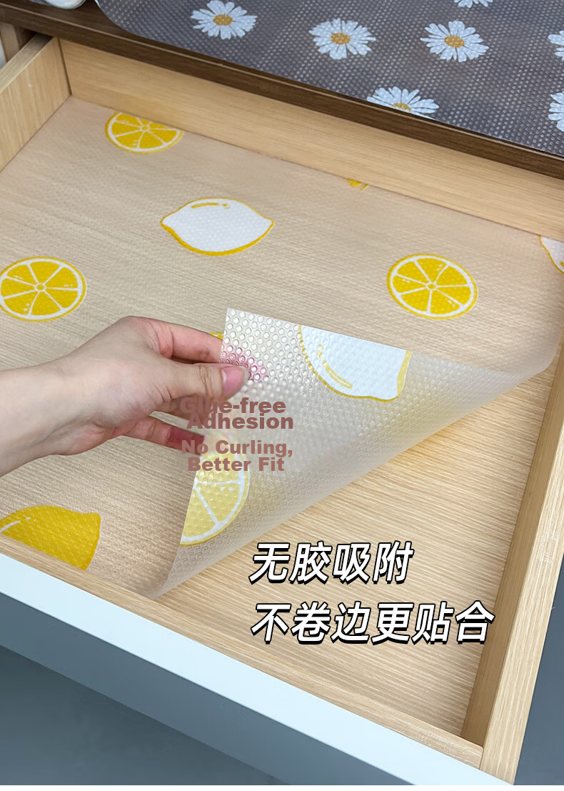Xinuo Shoe Cabinet Moisture-Proof Mat Dustproof and Stain-Resistant Protective Pad Drawer Wardrobe Waterproof and Mildew-Proof Liner 3