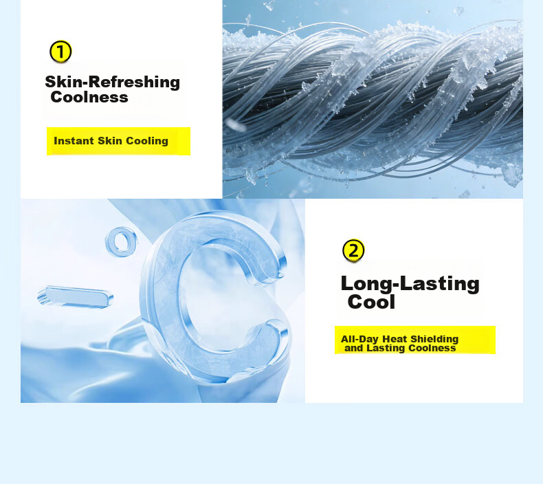 Li-Ning Ice Sleeve Arm Sleeves for Men And Women, Sun Protection Arm Covers, UV-Resistant Ice Column Sleeves, Arm Guards for Cycling And Sun Protectio 8