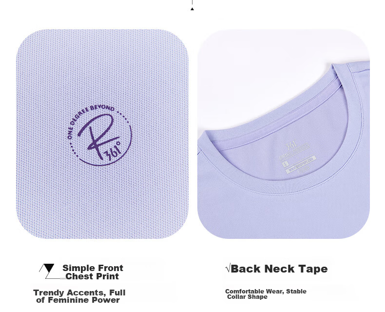 361° Women's Trendy Short-Sleeve T-Shirt, New Spring And Summer Quick-Dry Sportswear for Running And Yoga, Model 662424126H-7 16