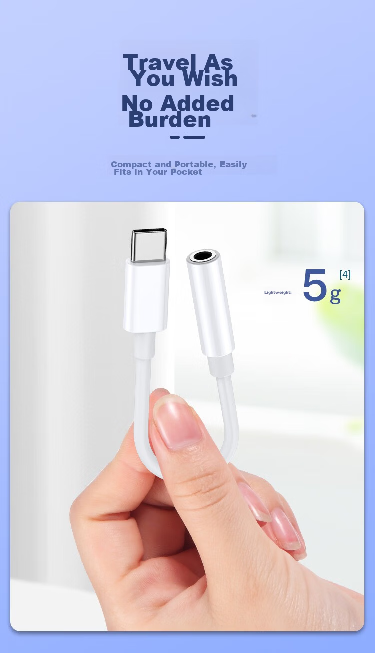 Stiger Type-C to Headphone Adapter, DAC Decoder, Compatible with Apple 18, Huawei, Xiaomi Converters, 3.5mm Digital Audio Cable, for IPhone15/16/pro/iPad/Mate70 9