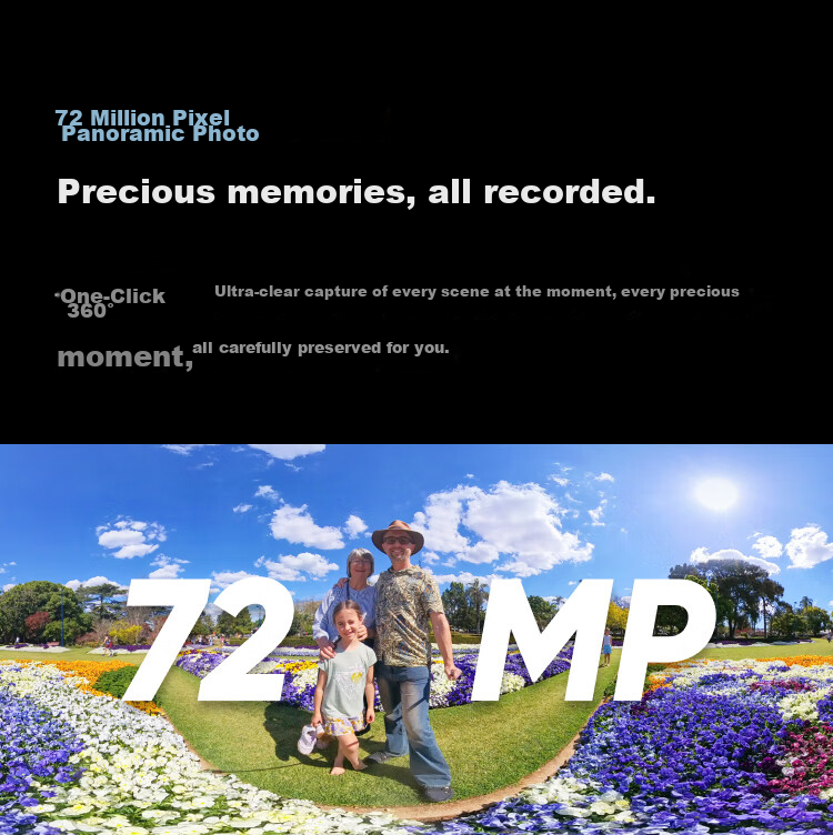 Yingshi Insta360 X4 Action Camera, 8K High-Definition Anti-Shake Waterproof Camera, Vlog Motorcycle Riding Skiing Diving Lure (Upgraded Motorcycle Gift Box Standard Configuration) 11