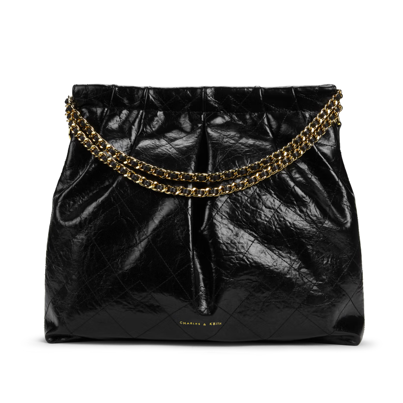 CHARLES & KEITH Large Capacity Mother-Child Chain Crossbody Bag Shoulder Bag for Women Birthday Gift for Girlfriend CK2-40671449