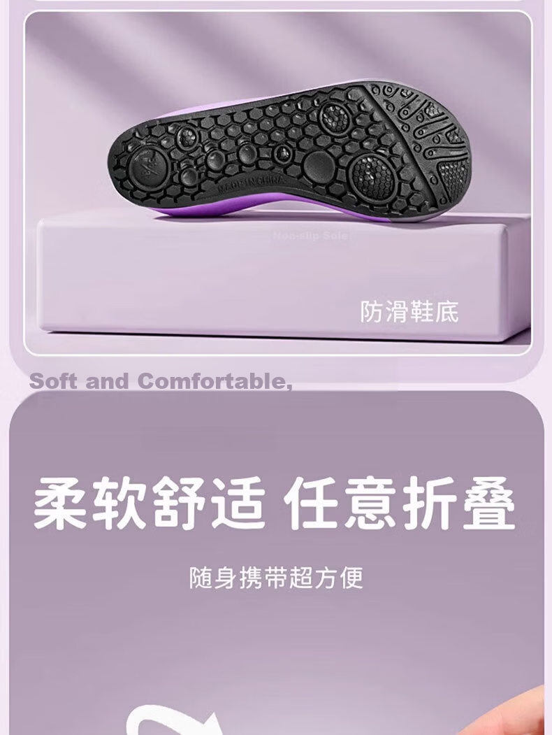 XUEXIMAN Yoga Shoes for Women, Indoor Exercise Pilates Sports Jump Rope Non-Slip Soft Sole Silent Running Fitness Floor Training Shoes 10