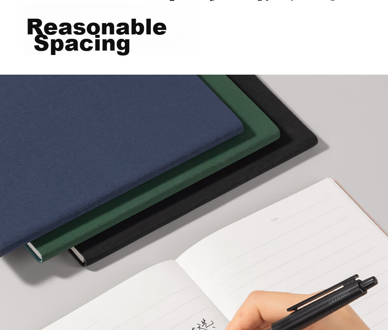 Deli Customizable Leather Notebook A5/112 Pages with Pen Insert, Soft Leather Cover, Elegant Skin-Feel Journal Diary Notebook, Morandi Color Series 22290 Brow 11