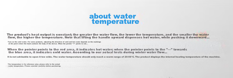 CHIGO Thermostatic Mechanical Arm Electric Faucet Hot and Cold Dual-use Smart Digital Display Instant Heating Kitchen Water Heater KBR-H5X with Leakage Protector 19