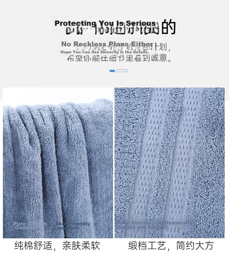 KING SHORE Five-Star Hotel Pure Cotton Sports Bath Towel, Thickened Xinjiang Long-Staple Cotton, Gray, 381g, 140*72cm 12