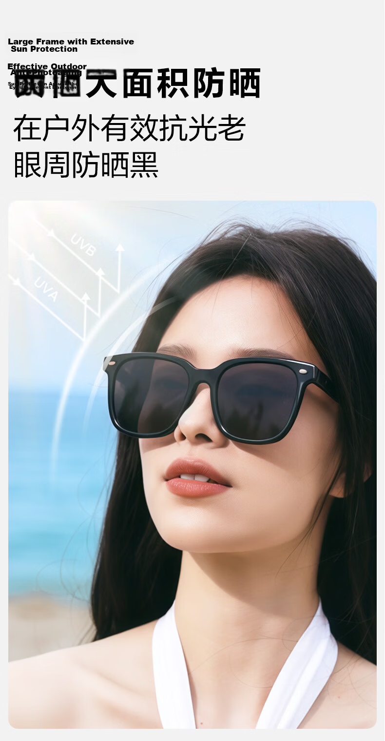 LOHO Folding Sunglasses for Women, 2026 New Polarized Sunglasses for Men, High-End Driving-Specific UV Protection Glasses 2