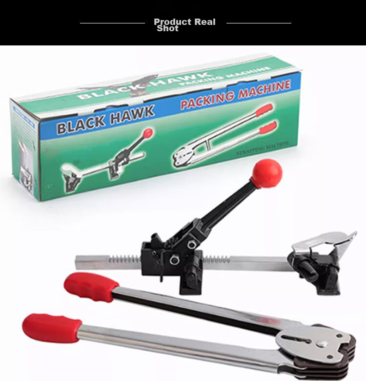 LINGS Manual Strapping Tool Handheld Packing Machine Plastic Strap Tying Machine PP Strap Tensioner 5