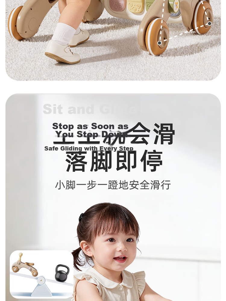 Feibei Baby Piano Foot Pedal Fitness Frame Toy 0-6 Months Newborn Gift Baby Full Moon First Birthday Present 10
