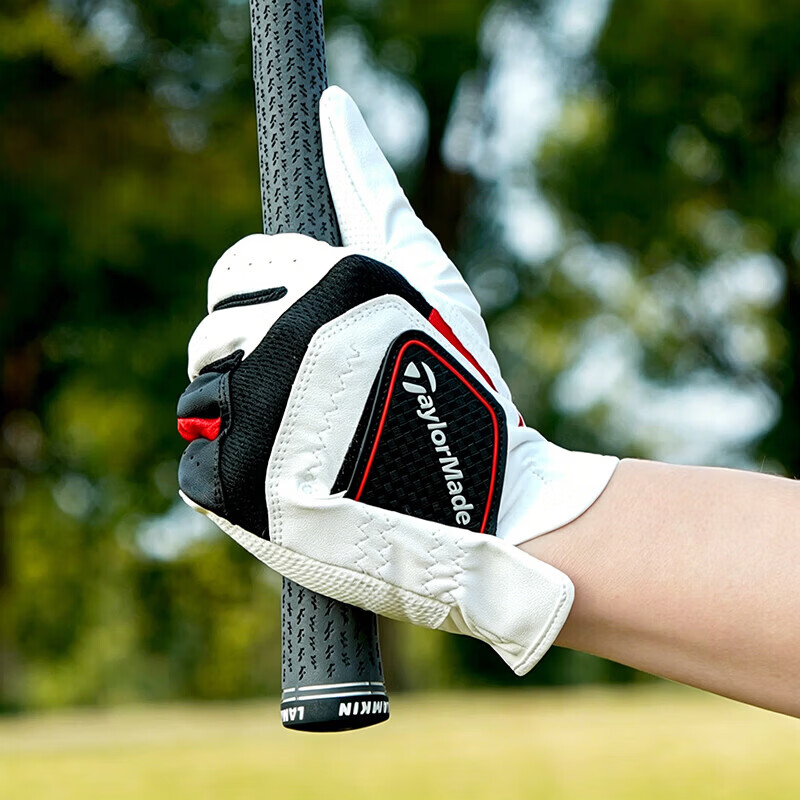 Taylormade Men's RBZ Golf Glove Anti-Slip Durable Comfortable Left Hand Single White Size 25 2025 New Model 5