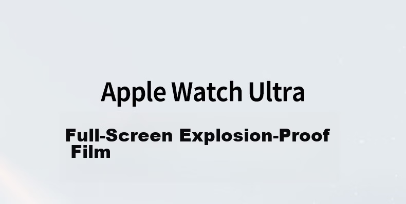 UGREEN [Touch Sensitive] Tempered Glass Screen Protector for Apple Watch Ultra 3/2/1 49mm Full Coverage with Locator 2-Pack 1
