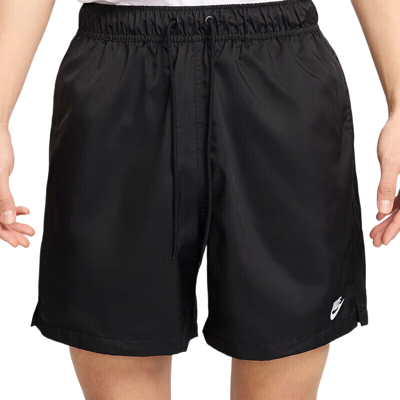 NIKE Men's Sports Shorts, Spring And Autumn Woven Breathable, Cool And Lightweight, FN3308-010, Black/gray, Size S