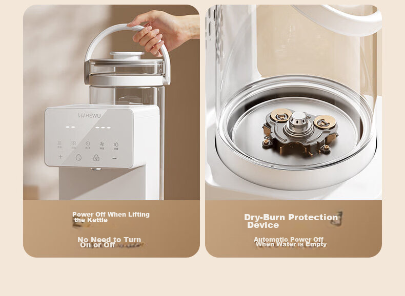 Quantitative Water Dispensing Baby Milk Maker Thermostatic Kettle Fully Automatic Water Supply Infant Milk Warmer Temperature Control Milk Mixer 41