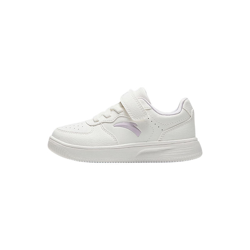 Anta Kids Sports Shoes Girls Toddler Spring 2026 Lightweight School White Casual Sneakers A22619976