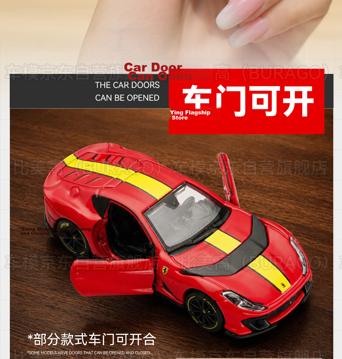 Bimeigao 1:64 Diecast Car Model Assembly Garage Scene High Transparency Acrylic Lighted Parking Lot Display Case 16
