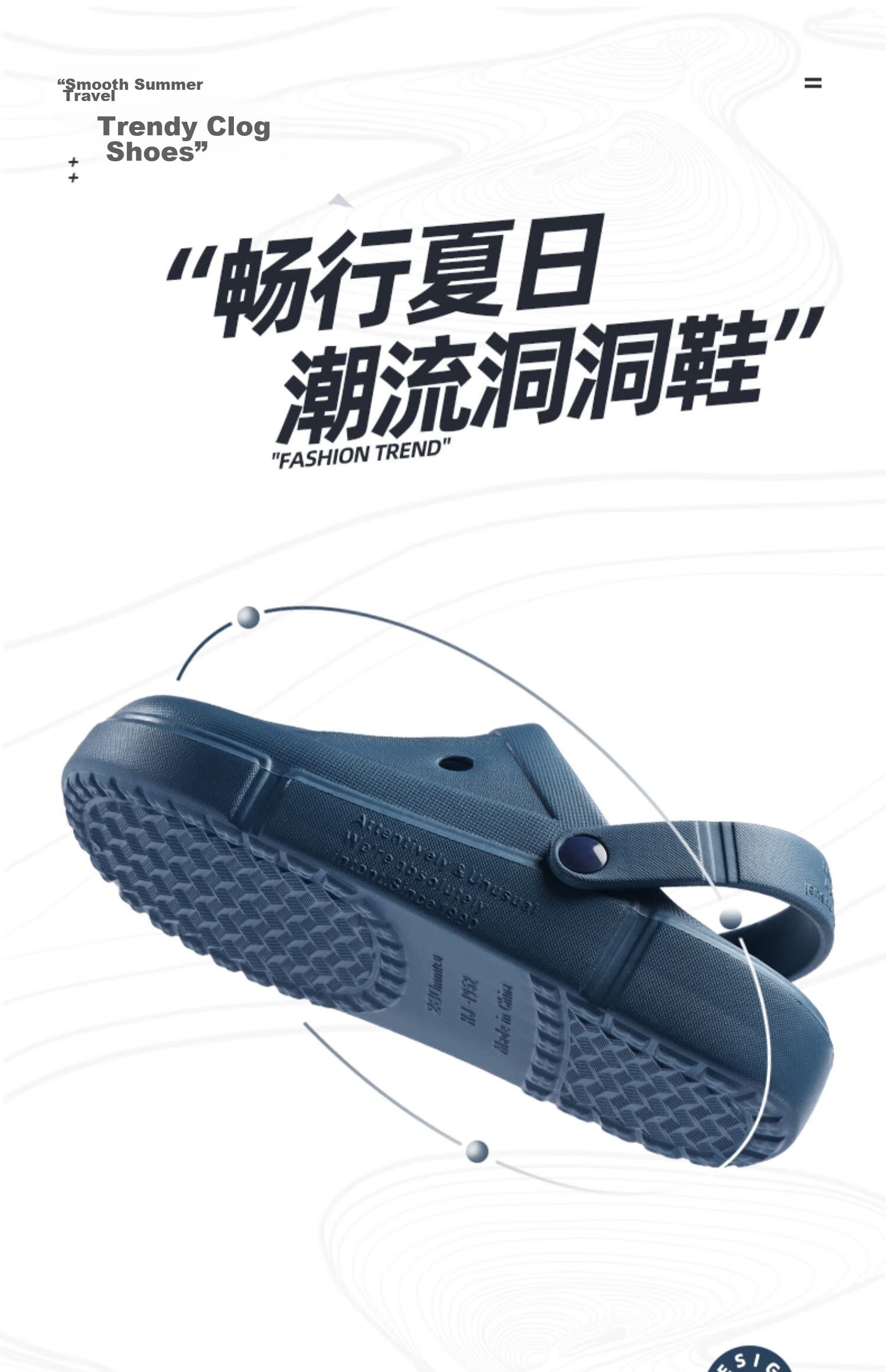 CAMEL Perforated Shoes, Summer Breathable Beach Shoes, Closed-Toe Sandals for Men And Women, Soft-Soled Non-Slip Slippers, A12253a3037 13