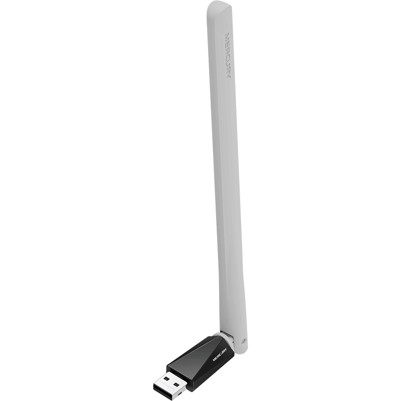MERCURY USB Wireless Network Adapter, Desktop Computer WiFi Receiver, WiFi Transmitter, Laptop Network Card, External Antenna, MW310UH Plug-And