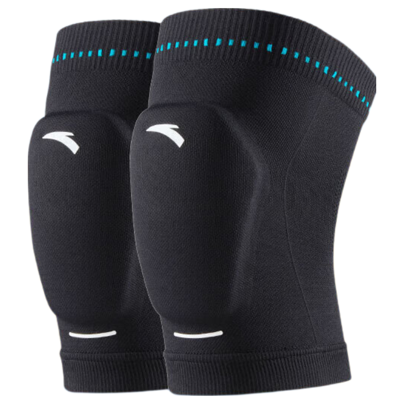 ANTA Children's Knee Pads, Sports Protection, Patella Injury Prevention, Knee Meniscus Guard, Warmth, Basketball, Running, Soccer, Black, M Size