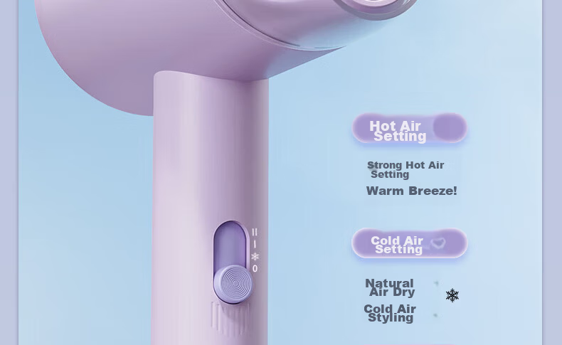 AUX Hair Dryer for Dormitory Use, Student 800W Low Power, Home Negative Ion Hair Protection, High Wind Speed Quick-Drying Electric Blower, Portable Mini Hair Dryer for Students' Dormitory, Graduation Season Gift 29