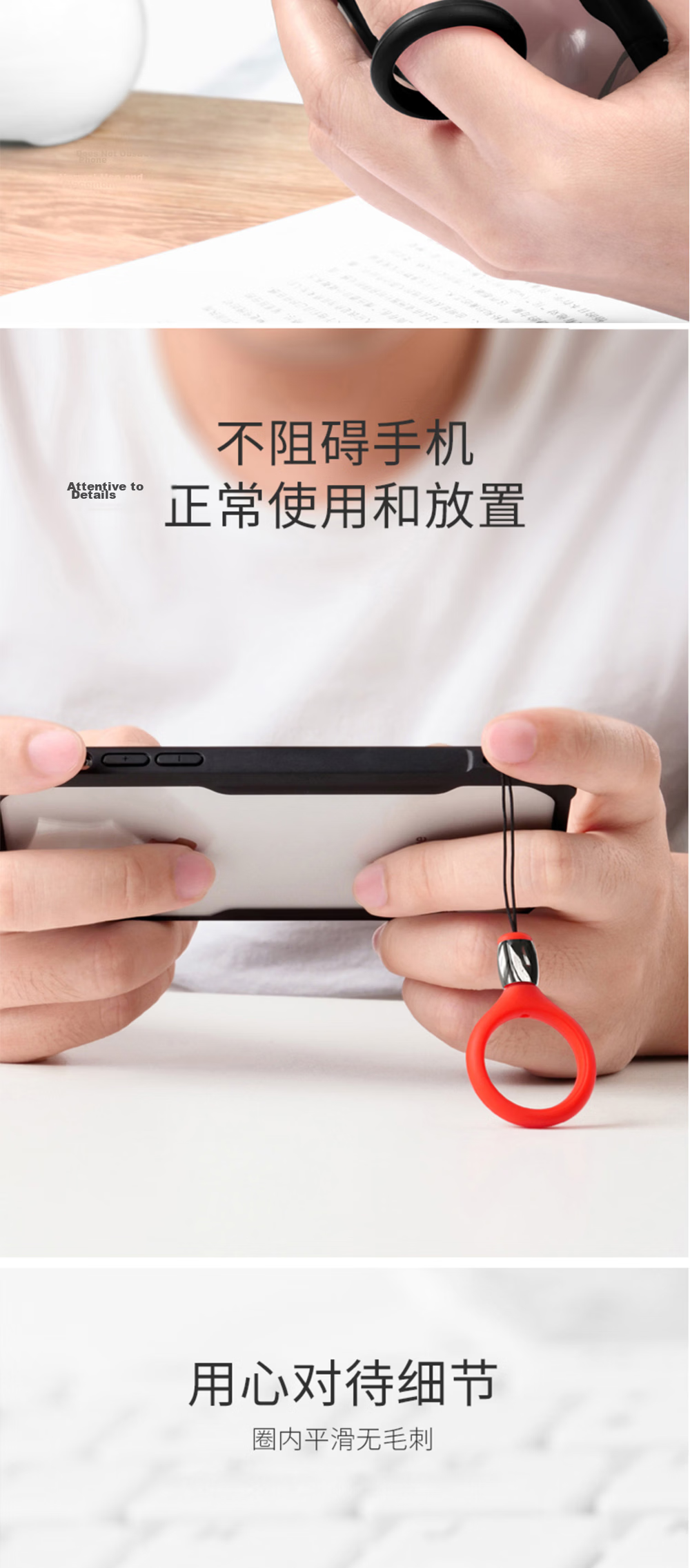 ESCASE [Single Pack] Phone Strap Camera Wrist Strap Wallet USB Drive Key ID Card Pendant for Apple IPhone Xr/Xs/Max And Other Smartphones, Silicone Soft Green ES-XR2 6