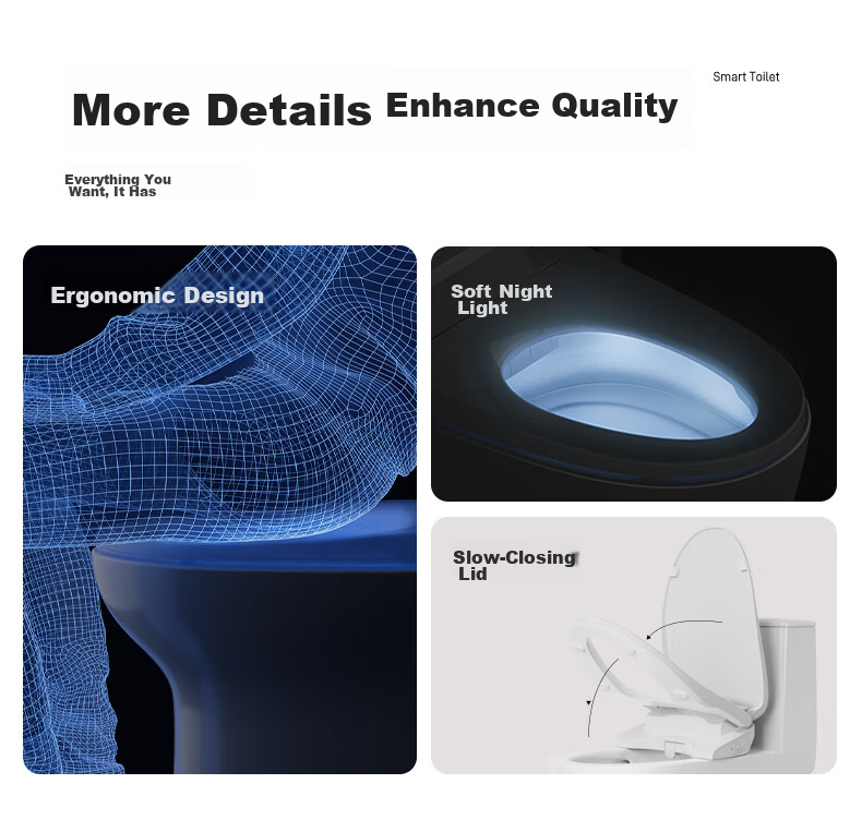 Xiaomu Smart Toilet Seat Cover Deodorizing Antibacterial Four-Season Temperature Sensing Hip Cleaning X2 Pro 22