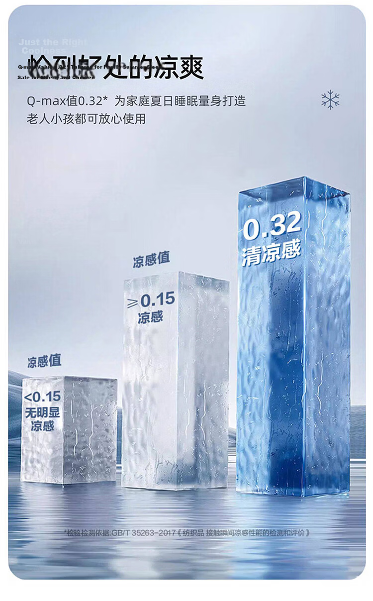 MUJI Class A Cooling Ice Silk Fitted Sheet 1.5m x 2m Summer Cooling Bed Cover Mattress Protector Blue 4