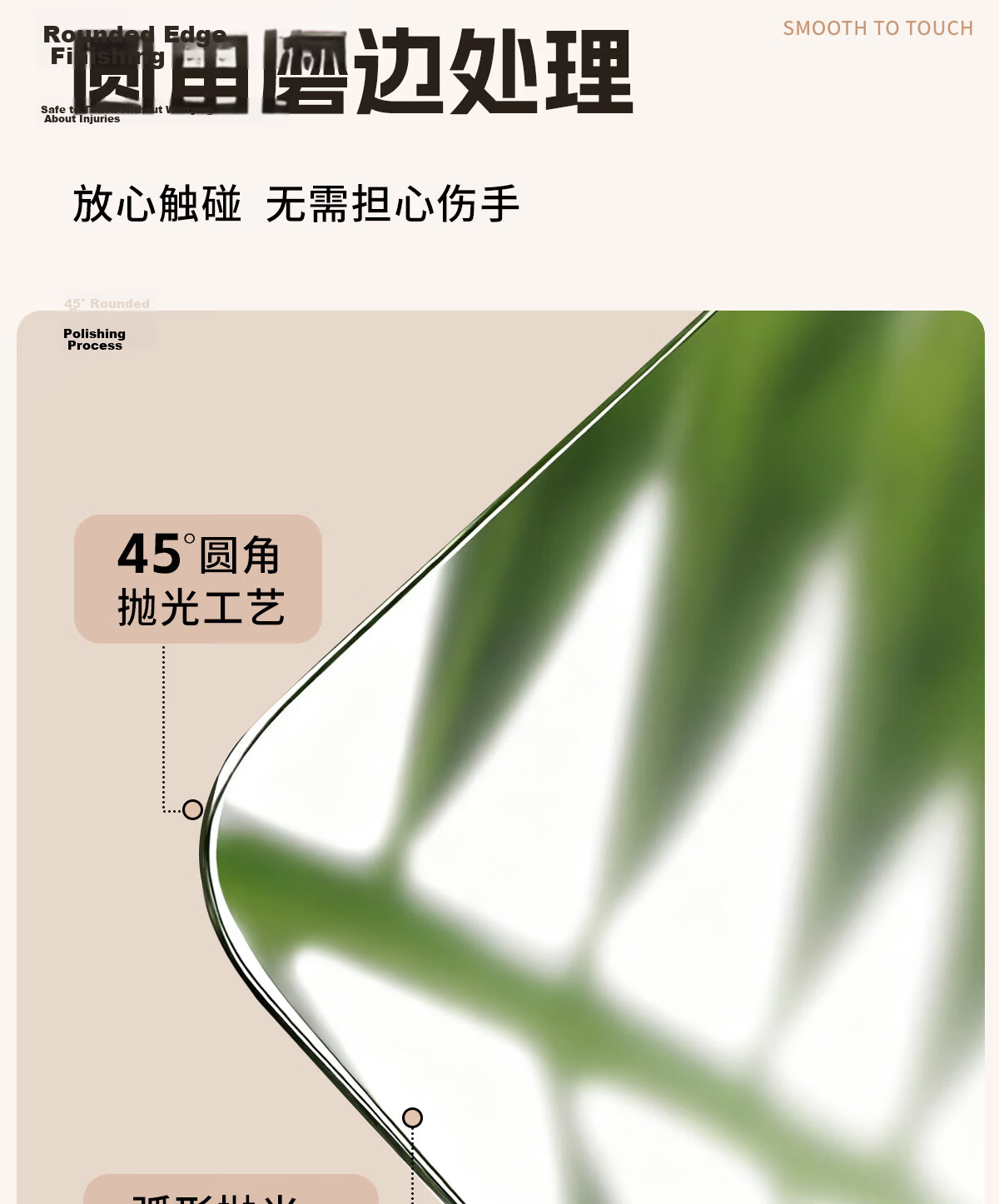 Xiaojiangcai Full-Length Mirror Dressing Mirror Adhesive Cabinet Door Wall Sticker Self-Adhesive Home Dormitory Invisible HD Fitting Mirror 45*160cm 16