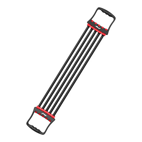 LI-NING Chest Expander Resistance Band for Men and Women, Multi-Functional Arm Strengthener, Chest Muscle Stretcher, Home Fitness Equipment Elastic Band