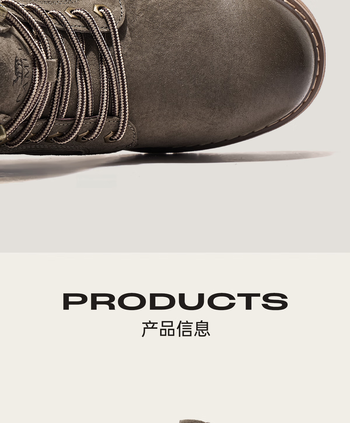 CAMEL Wang Junkai Edition Martin Boots High-top Outdoor Work Yellow Boots Men GE122W7757T Golden Yellow 42 29