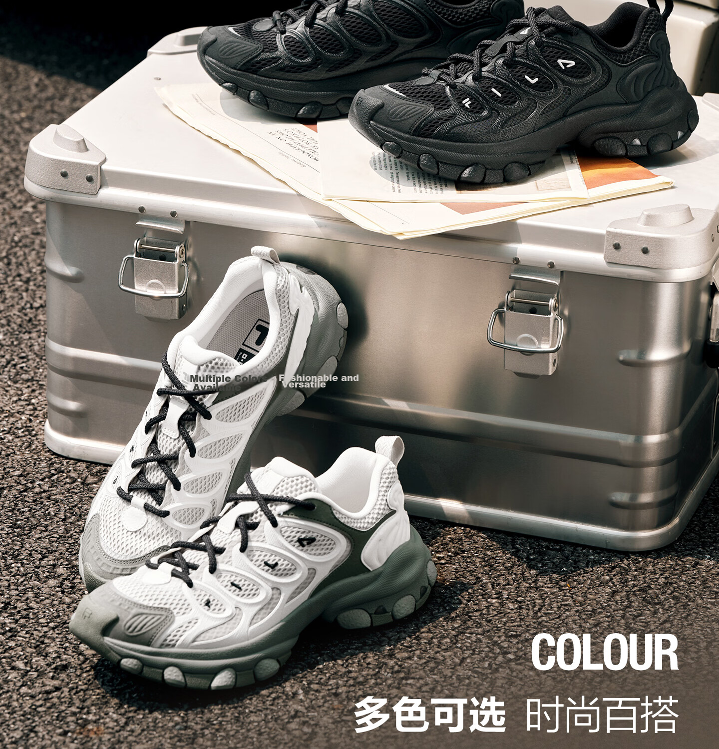 FILA Official Women's Shoes TRUFFLE 2 Dad Shoes, 2026 Autumn New Mushroom Shoes 2nd Generation Casual Shoes 17