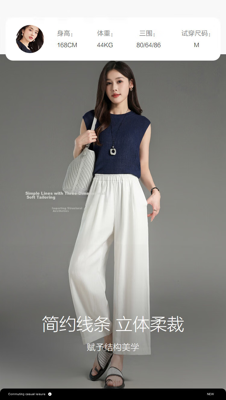 Demana [with Linen Lyocell] Summer Cropped Carrot Pants Intellectual Style Pleated Waist Slimming Casual Pants for Women Premium Feel 9