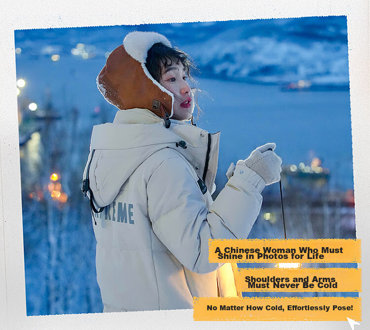 BOSIDENG [Guan Aideng Style] Off-Season Extreme Cold Goose down Jacket for Men And Women, Couples Matching Long Hooded Warm Coat 17