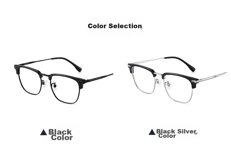 Jimmy Orange Blue Light Blocking Radiation Glasses Unisex Photochromic Prescription Gaming Eyewear Non-Prescription Frame 9445 Black 15