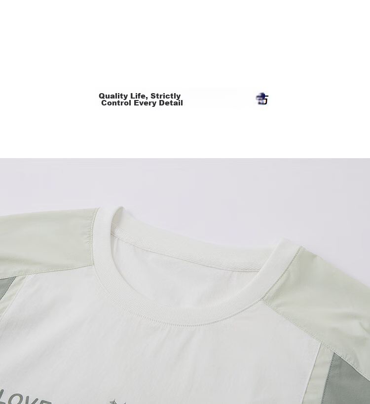 Demana UPF50+ Antibacterial UV Protection Spring Sports Colorblock Letter Print Women's Sweatshirt 12