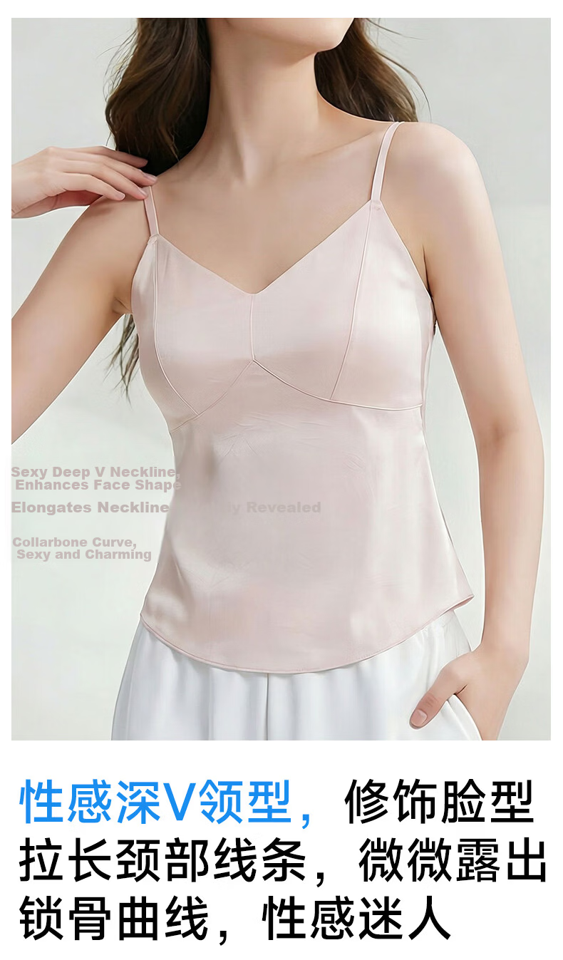 GUJIN Women's Padded Built-in Bra Camisole Tank Top, Backless, Bra-Free, White Tube Top 12
