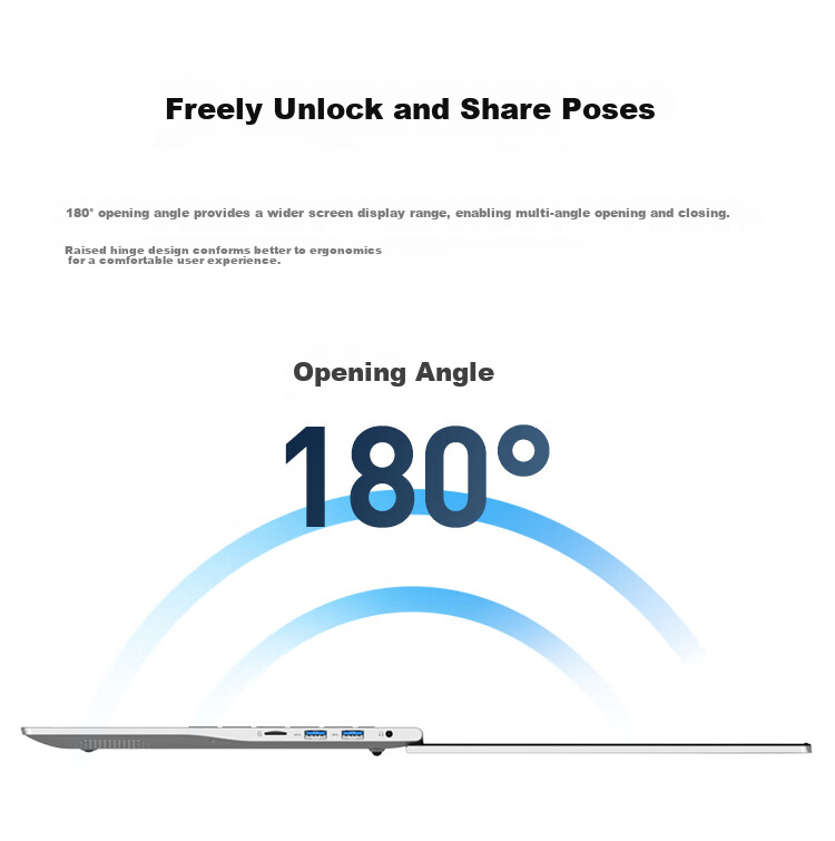HASEE Elegant X5, 13th Gen Core I5, 15.6-Inch Thin And Light Business Laptop (I5-13420H, 16GB RAM, 512GB Storage, 1080P Display), Silver 7