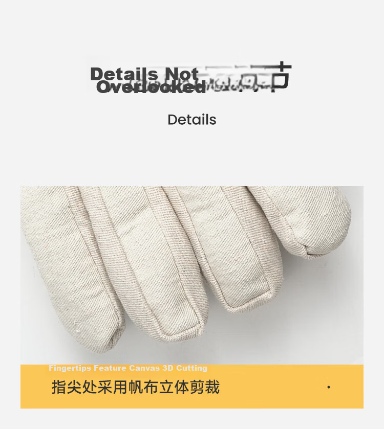 Shunxuan Canvas Work Gloves Labor Protection Thickened Wear-Resistant Leather Palm Railway Gloves Welding Handling Construction Pipeline Maintenance SFB-H 5 Pairs Pack 11