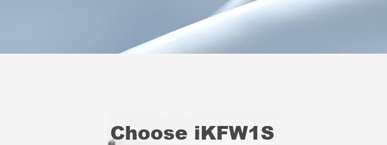 IKF W1S Neckband Bluetooth Earphones, Semi-In Wireless Sports Headphones, Low Latency, High Sound Quality, Long Battery Life, Waterproof And Sweat-Resistant, Suitable for Phones And Computers, Sky Blue 14