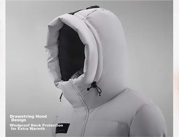 BOSIDENG [Guan Aideng Style] Off-Season Extreme Cold Goose down Jacket for Men And Women, Couples Matching Long Hooded Warm Coat 22
