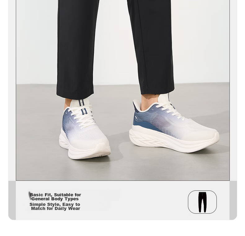 361° Men's Summer Sun Protection Ice Silk Sports Pants Casual Loose Thin Straight Nine-Point Pants 652624714H-3 8