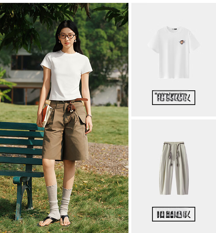 Semir Cooling Short Sleeve T-Shirt Women Summer Slim Fit Regular Shoulder Crew Neck Top 2026 Pullover 109326100004 16
