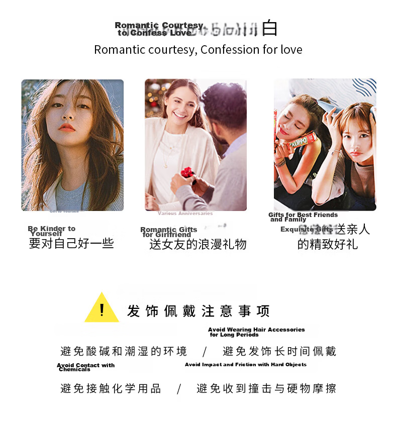 Guna Wheat Ear Hair Clip Back of Head 2026 New Shark Clip Bun Claw Clip Gift Box Birthday Present for Girlfriend Wife 25