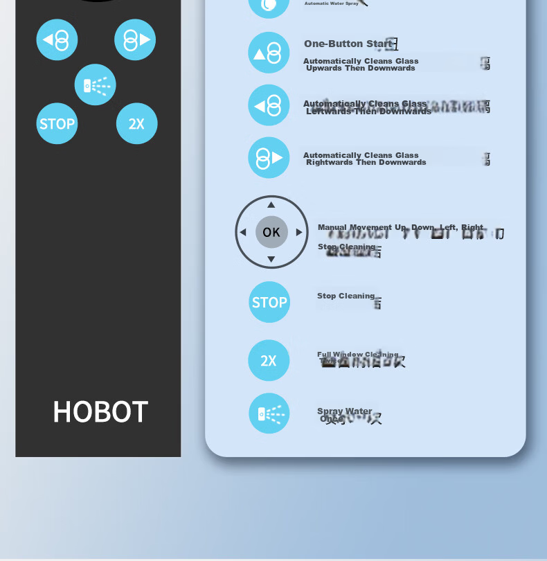 HOBOT 388 Fully Automatic Window Cleaning Robot Glass-Safe Spray Window Cleaner Wall and Tile Cleaning Home Use 29